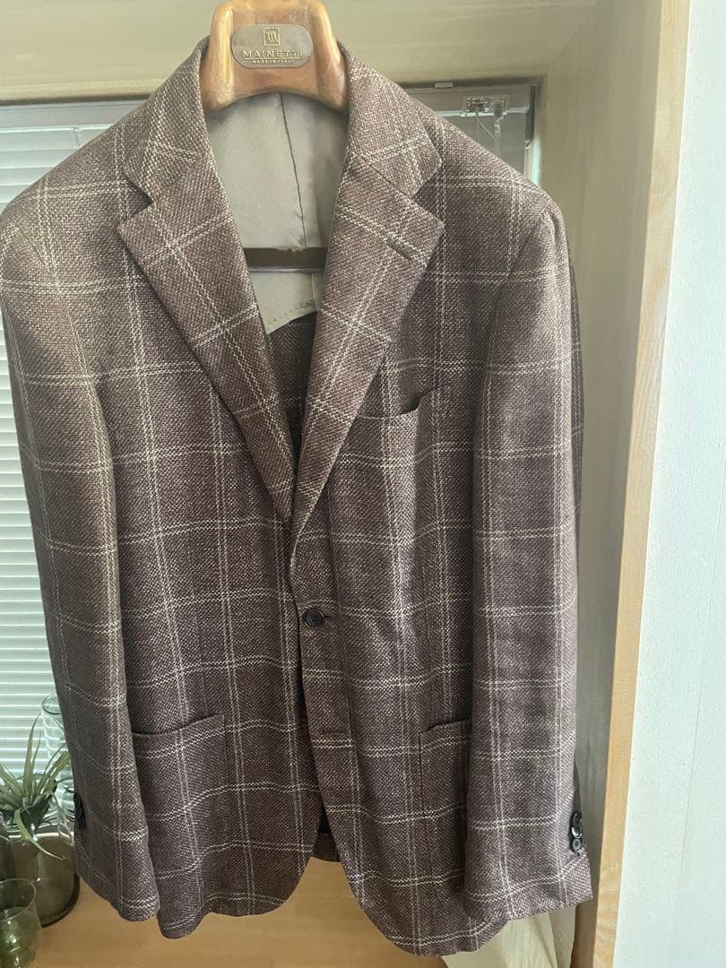 【レア】ビームスＦ グレンチェックジャケット95