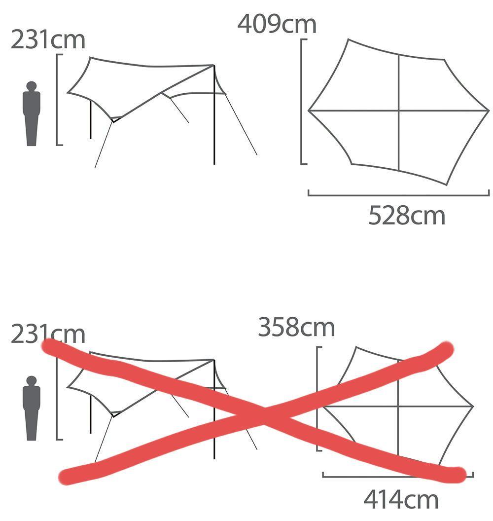 NEMO（ニーモ）　シャドウキャスター165　SHADOWCASTER　タープ