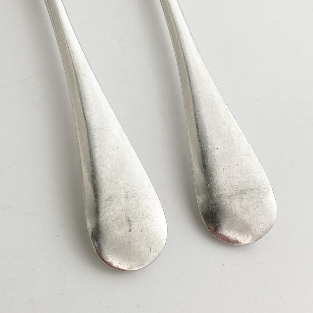 【リリ】フランスアンティーク⭐️フォークスプーン×2、ティースプーン2本