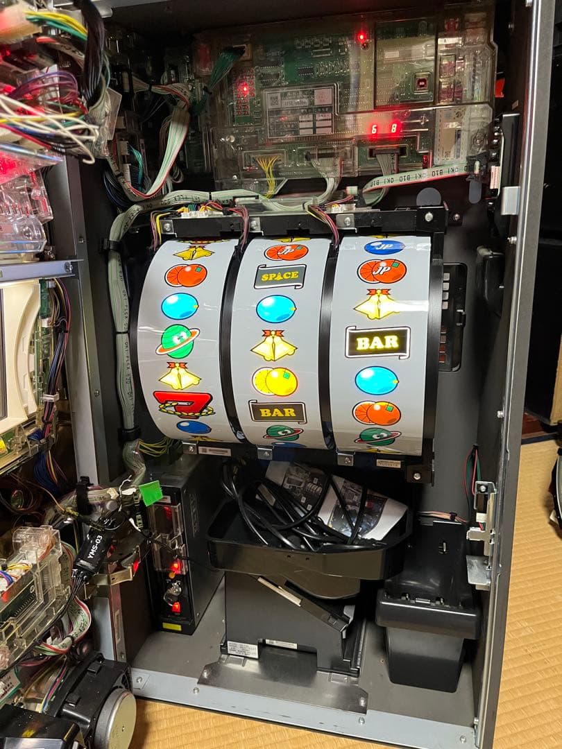 パチスロ実機　スーパープラネットSP3 不要機付き