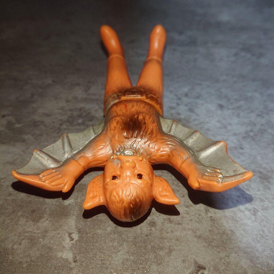 初期バンダイ/タカトク/コウモリ男 ソフビ セット