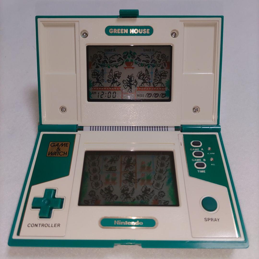 ゲーム＆ウオッチ マルチスクリーン　グリーンハウス