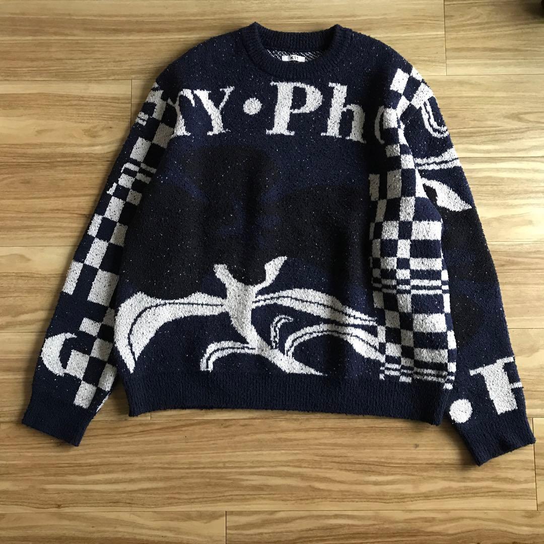 KHOKI Intarsia knit jumper ニット セーター サイズ1