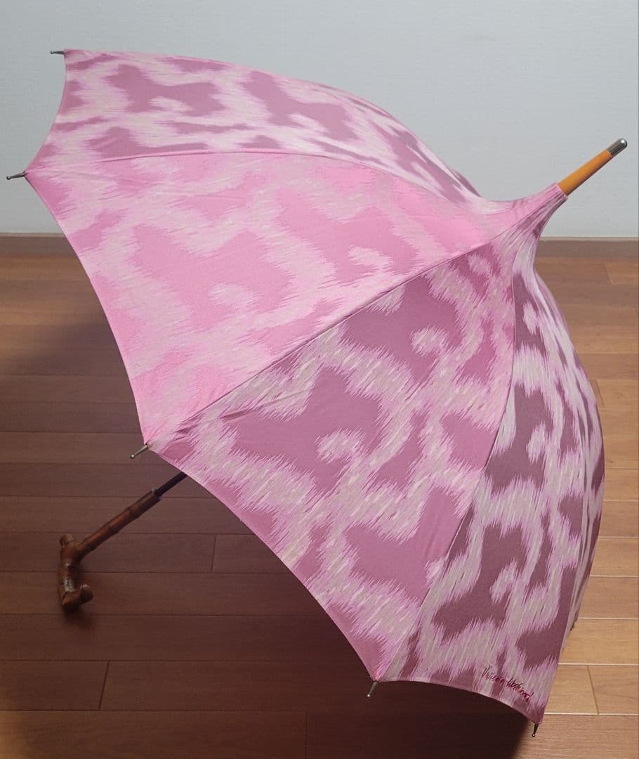 【美品】Vivienne Westwood レオパード柄 長傘 雨傘