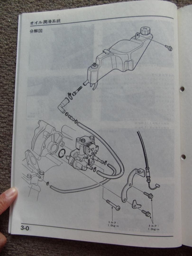 ★NSR50/80 HONDA 純正 サービスマニュアル 後期も追補 激レア品！