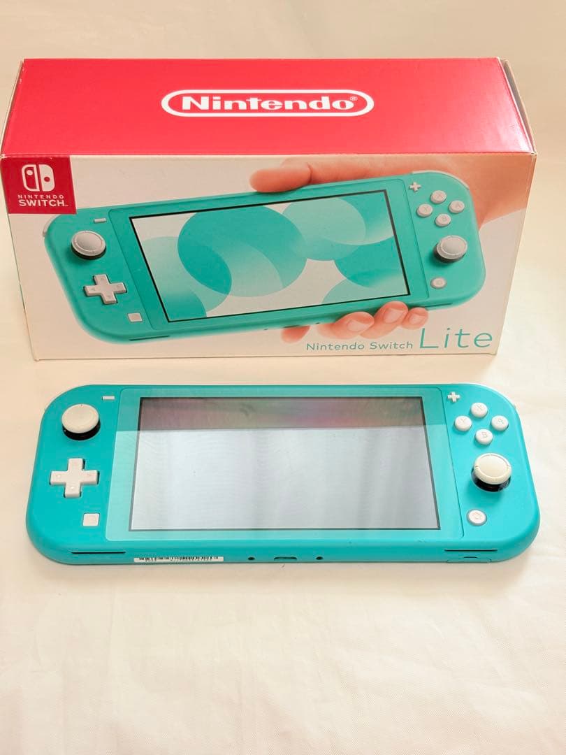 ニンテンドー　Switch Lite ターコイズ　ACアダプター付　美品