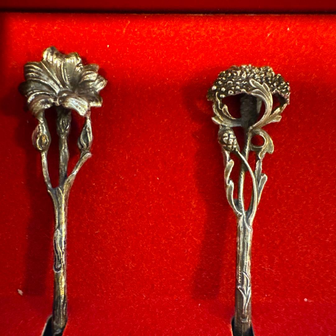 クリストフ ウィドマン　銀製デミタススプーン6客セット