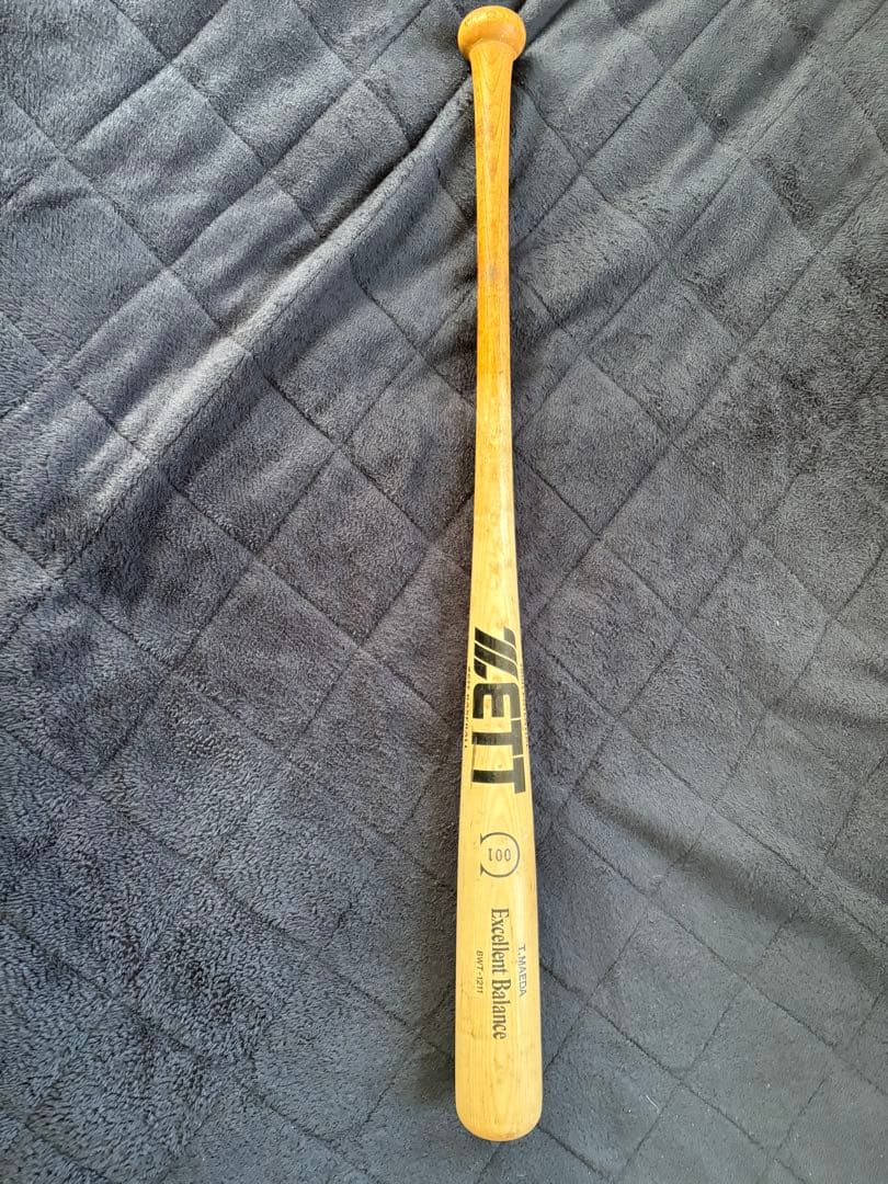 ゼット　硬式木製バット 前田智徳モデル