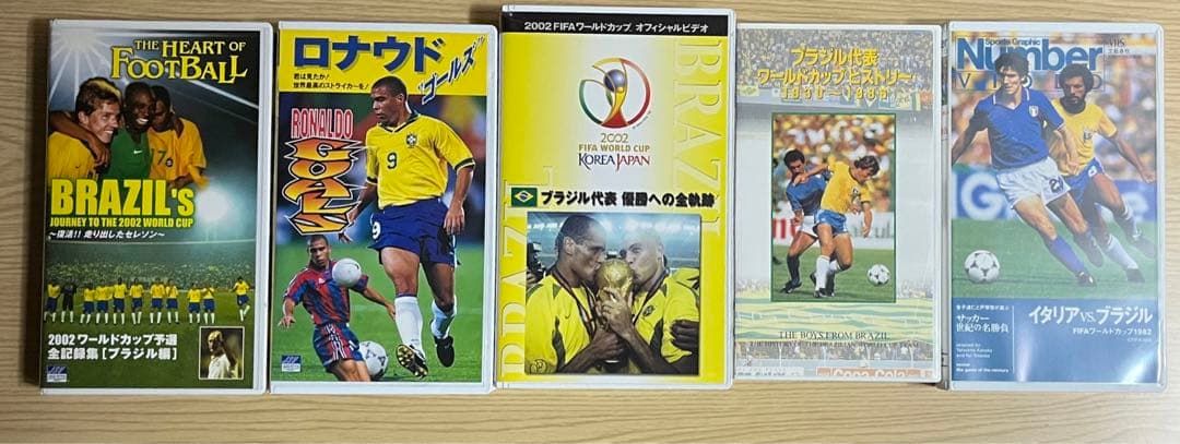 ［本体美品、動作品］サッカー　VHS　ワールドカップ等