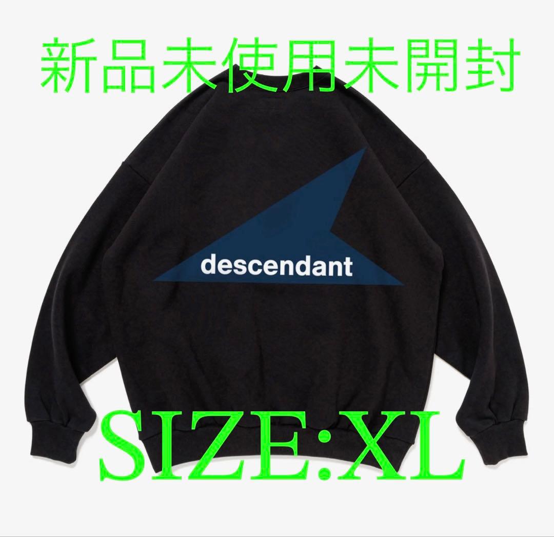 DESCENDANT CETUS CREW NECK 最安値 BLACK ((