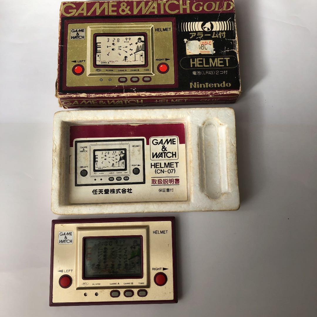 任天堂　ゲーム＆ウォッチ　ヘルメット