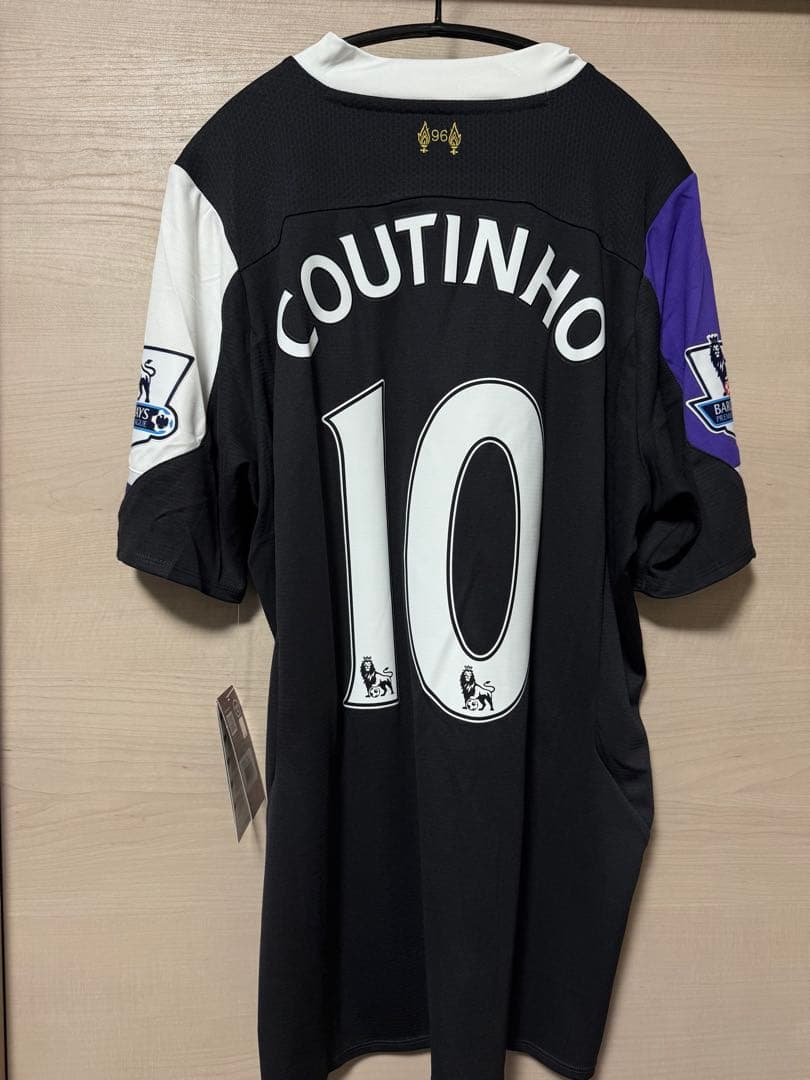 新品未使用　リヴァプール　13/14 3rdユニフォーム　コウチーニョ　正規品