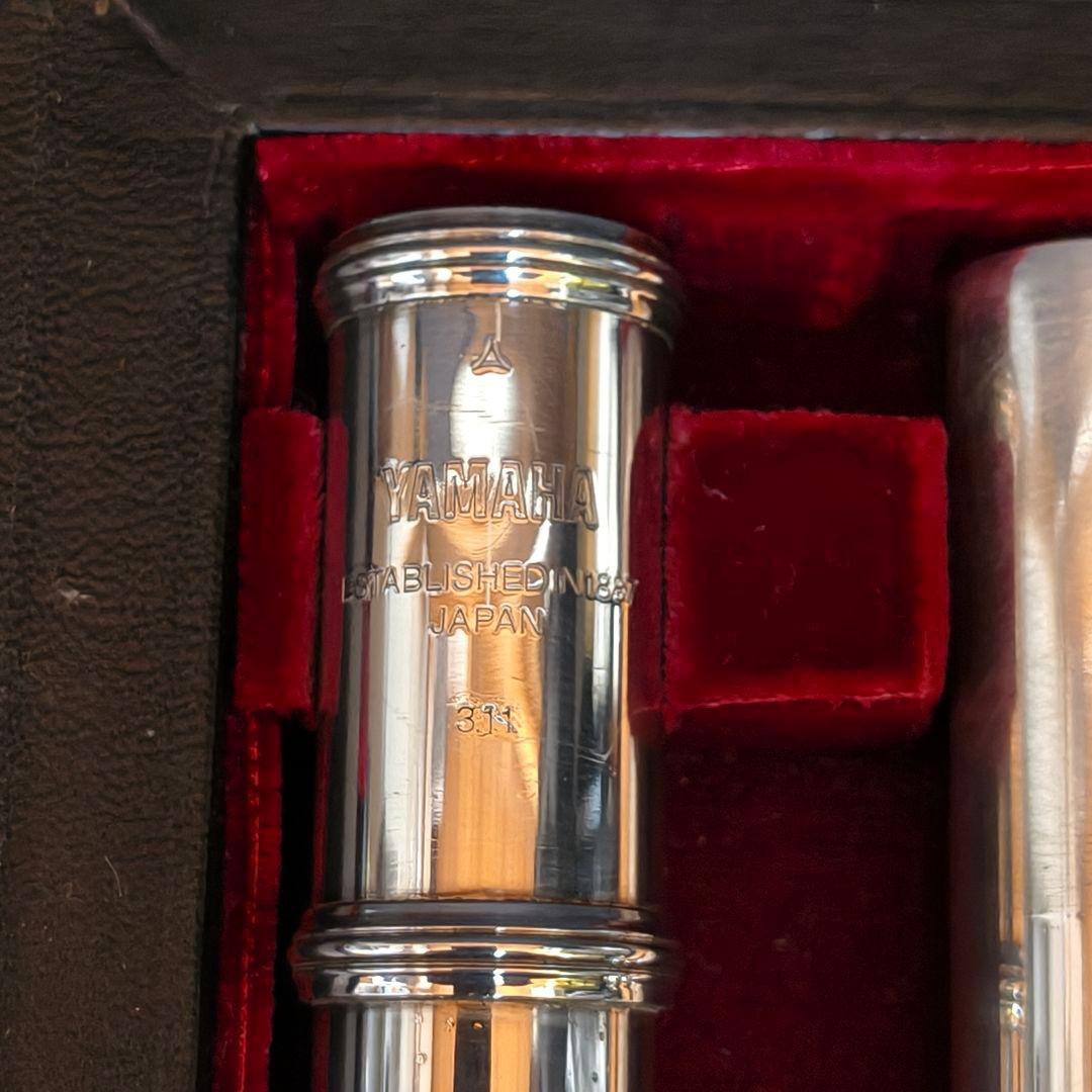 YAMAHA　ヤマハ　フルート　YFL-311 Eメカ付き 頭部管銀製　調整済