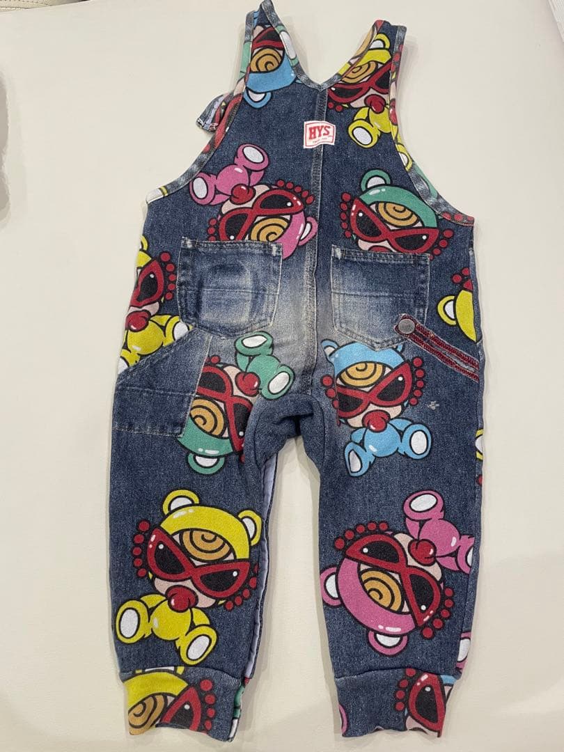 ヒスミニ 本物サロペット テディ90cm