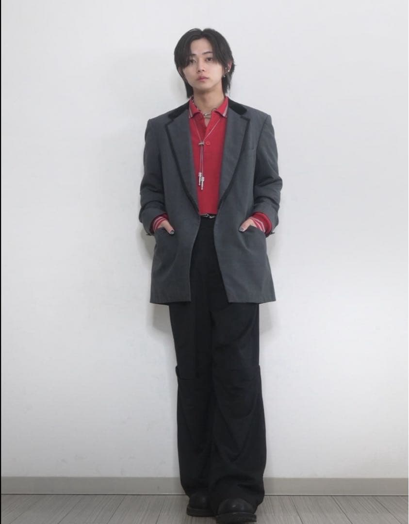 GRANCY / チュール レイヤードデザインスラックス　タカト