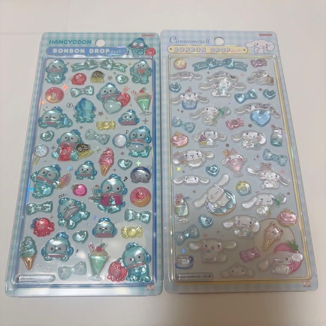 完全正規品 サンリオ たまごっち ボンボンドロップシール 20枚セットまとめ売り