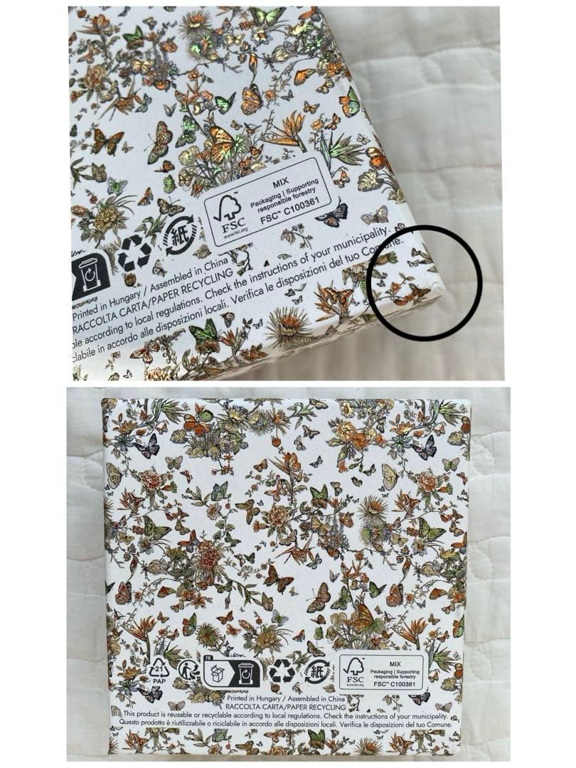 【ディオール】DIOR ホリデー限定　ネックレス NAVY ピンクゴールド