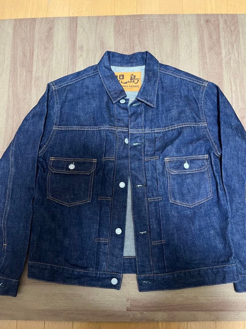 KOJIMA GENES 児島ジーンズ デニムジャケット Gジャン 日本製 濃紺
