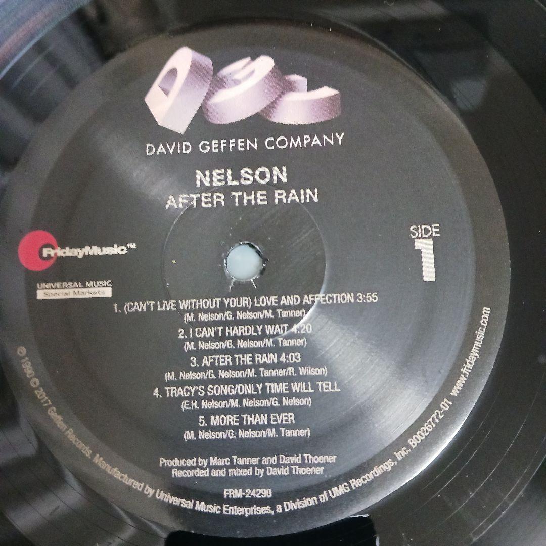NELSON / after the rain 輸入盤レコード