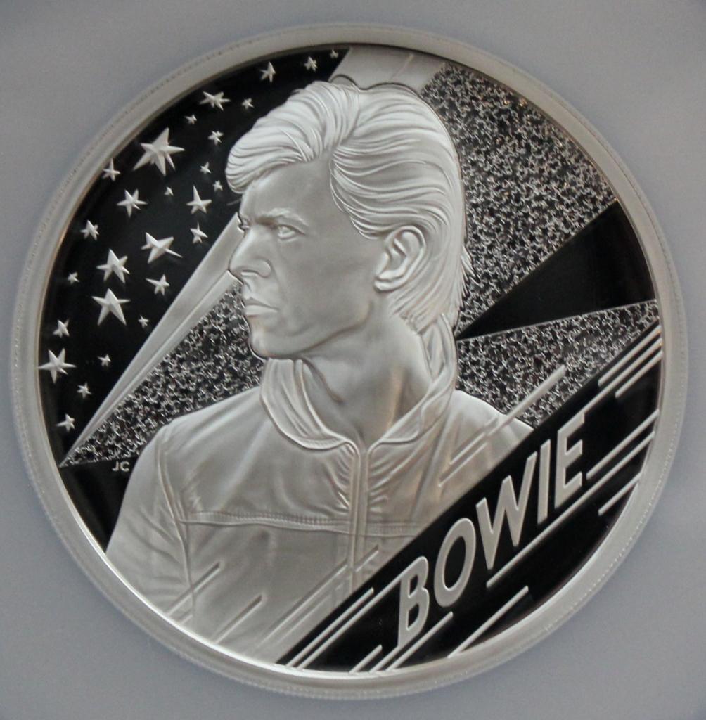 2020年ミュージックレジェンズ デビッド ボウイ 5oz NGC PF70UC