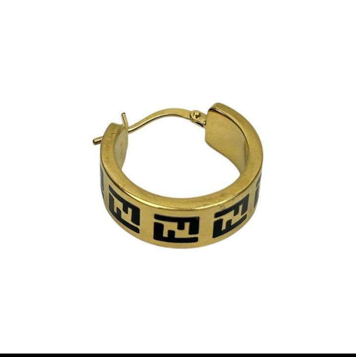 FENDI フォーエバー ピアス ゴールド 片耳 FFロゴ　y2k