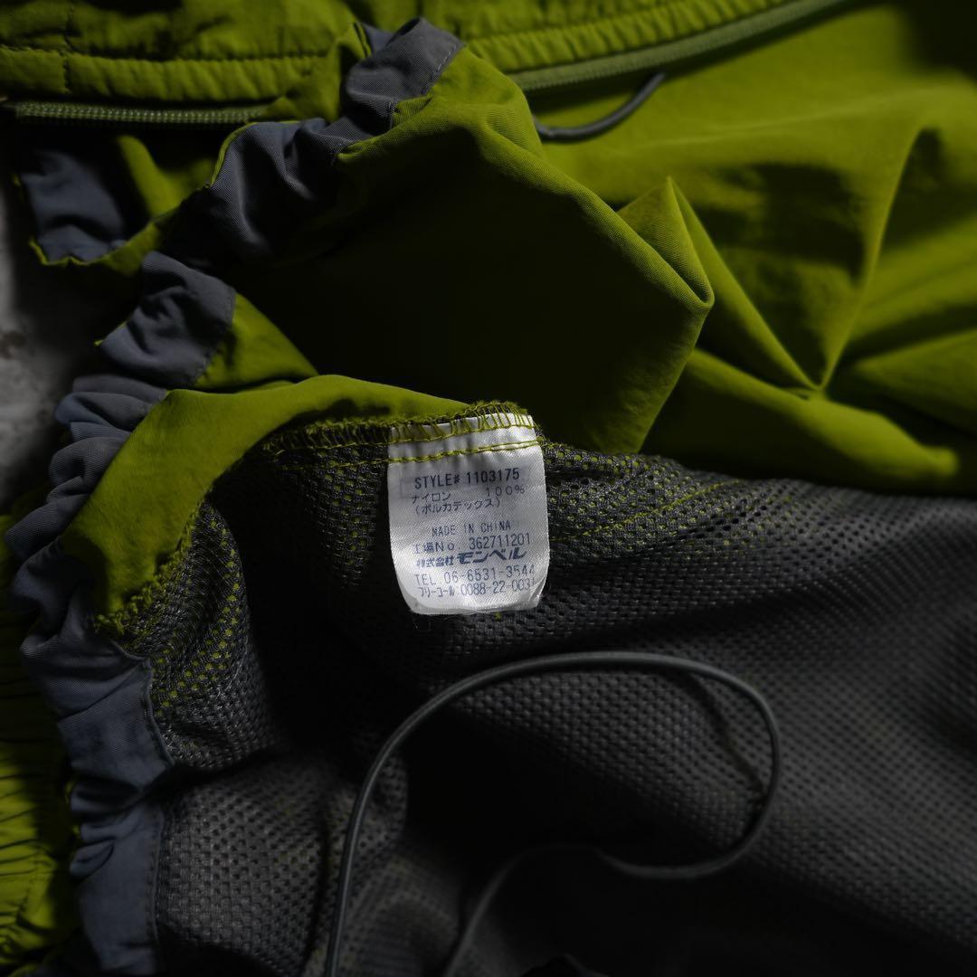 00s mont-bell シェルナイロンジャケット グリーン テック系 y2k