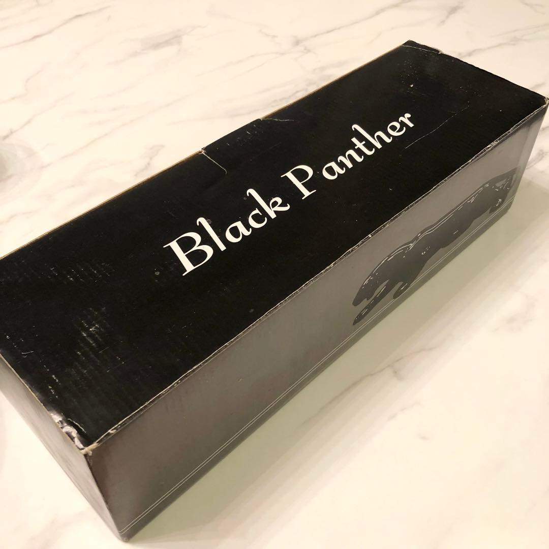 ブラックパンサー 陶器　置物　ミッドセンチュリー　ヴィンテージ