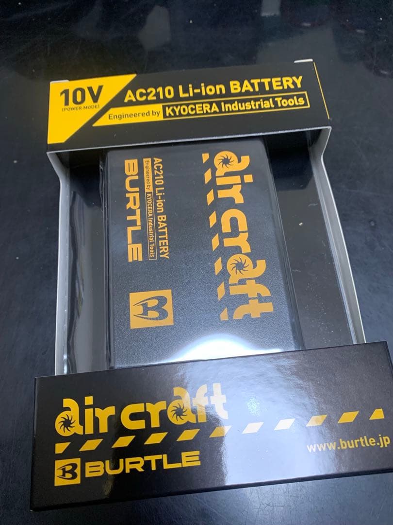 BURTLE AC210 Li-ion バッテリー 10V