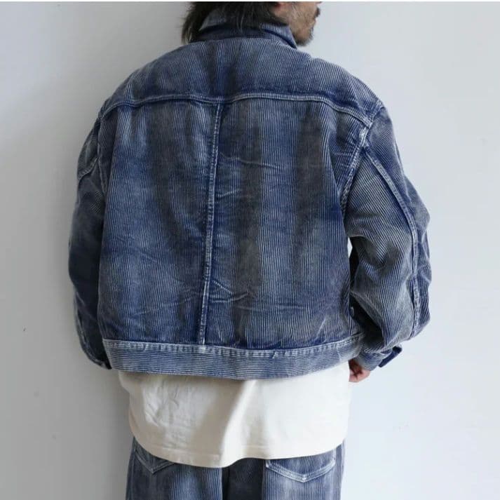 美品 soe READY TO WEAR コーデュロイ トラッカー ジャケット