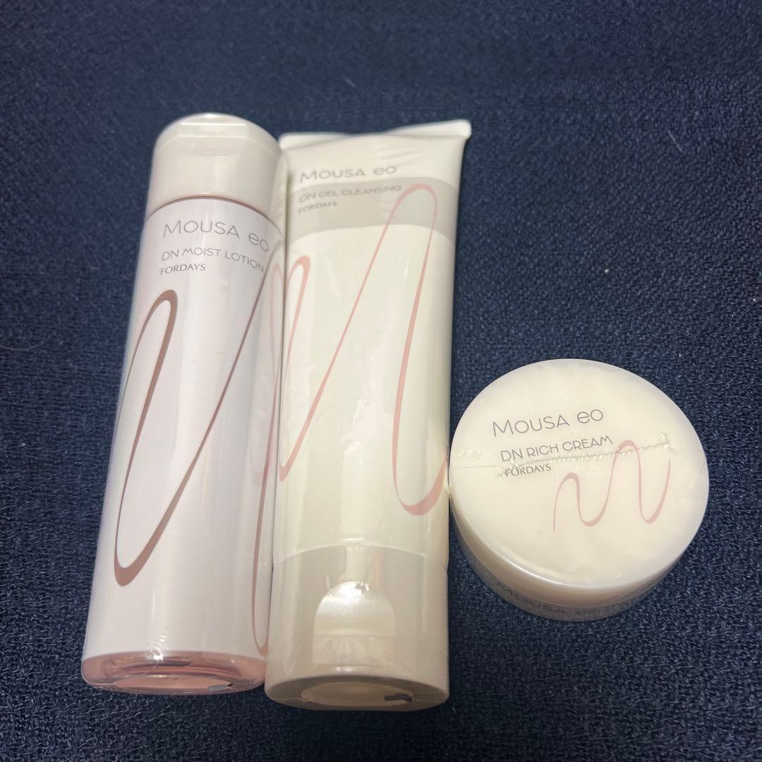 MOUSA CO. ローション・クレンジング・リッチクリームセット