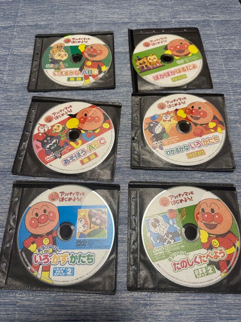 アンパンマンDVD、CD 23枚セット