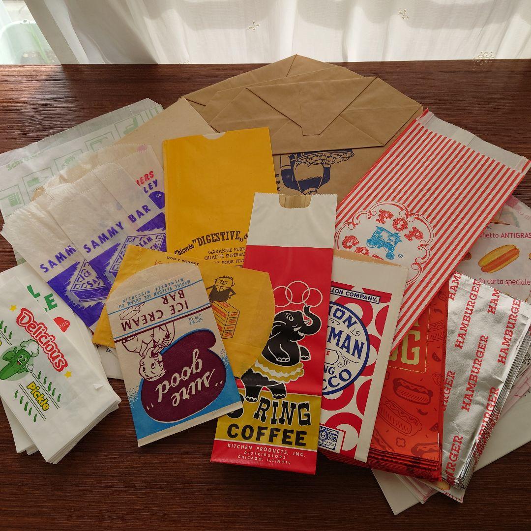 過去最大120サイズ/たっぷりephemeral box☆ヴィンテージ海外紙モノ