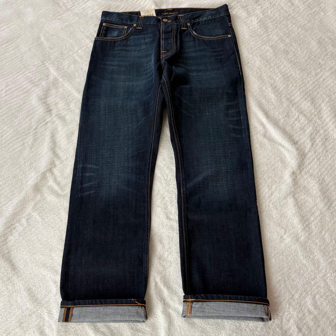 .！未使用タグ付！NUDIE JEANS AVERAGE JOE w34