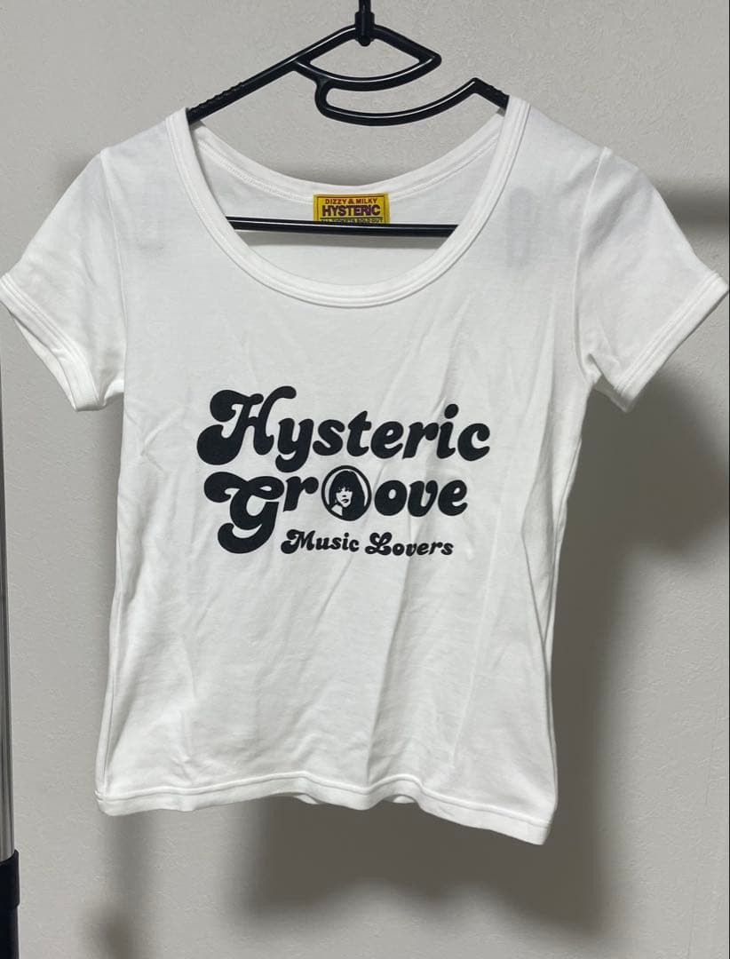 ヒステリックグラマー　Tシャツ　hysteric glamor チビT ホワイト