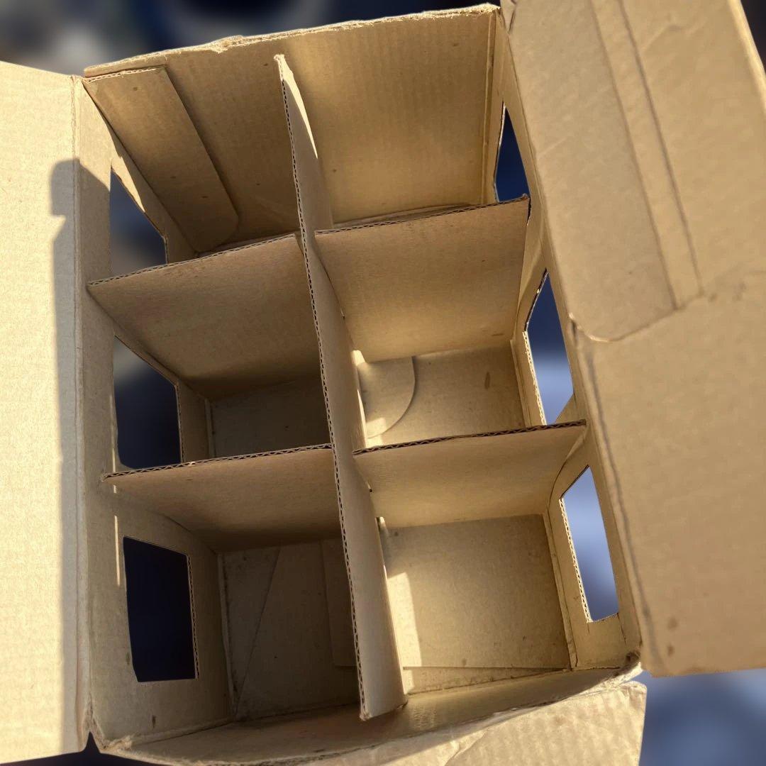 (482)サザエさんキャラクターイラスト付きガラスグラス6個セット