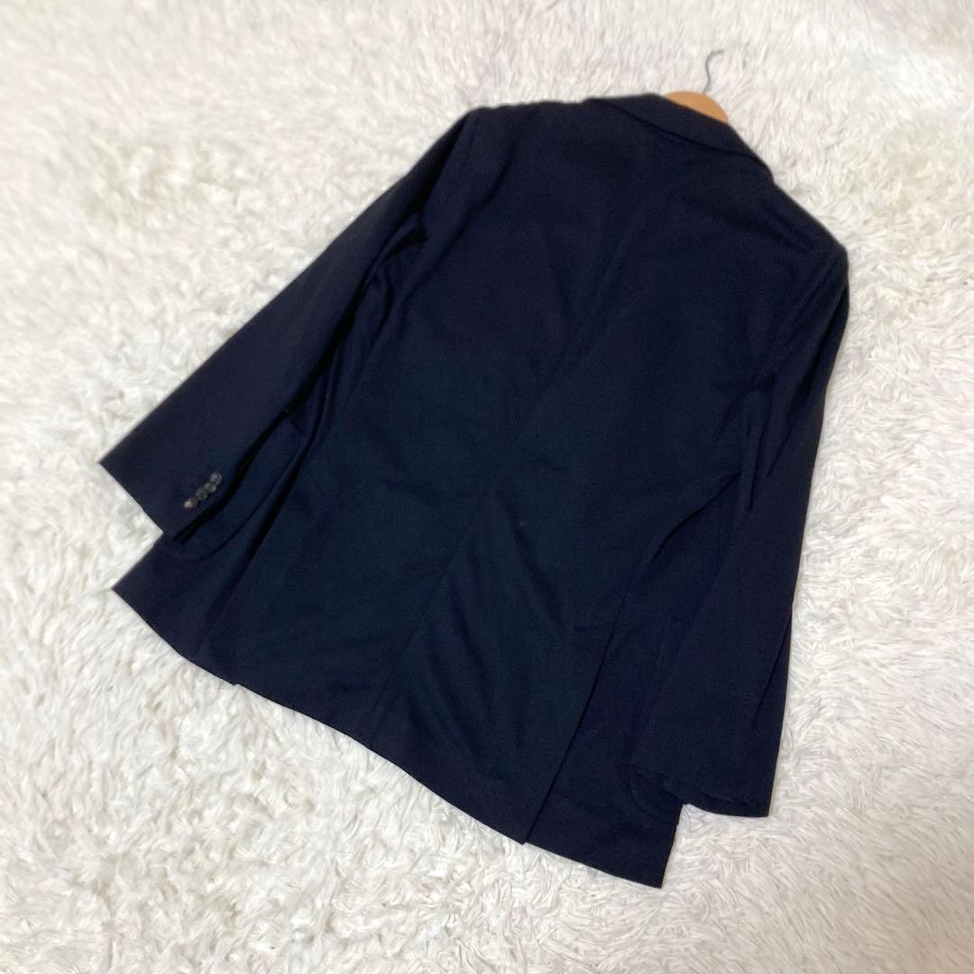 CIRCOLO1901 鹿の子 ジャージジャケット 伸縮性　現行　黒　48