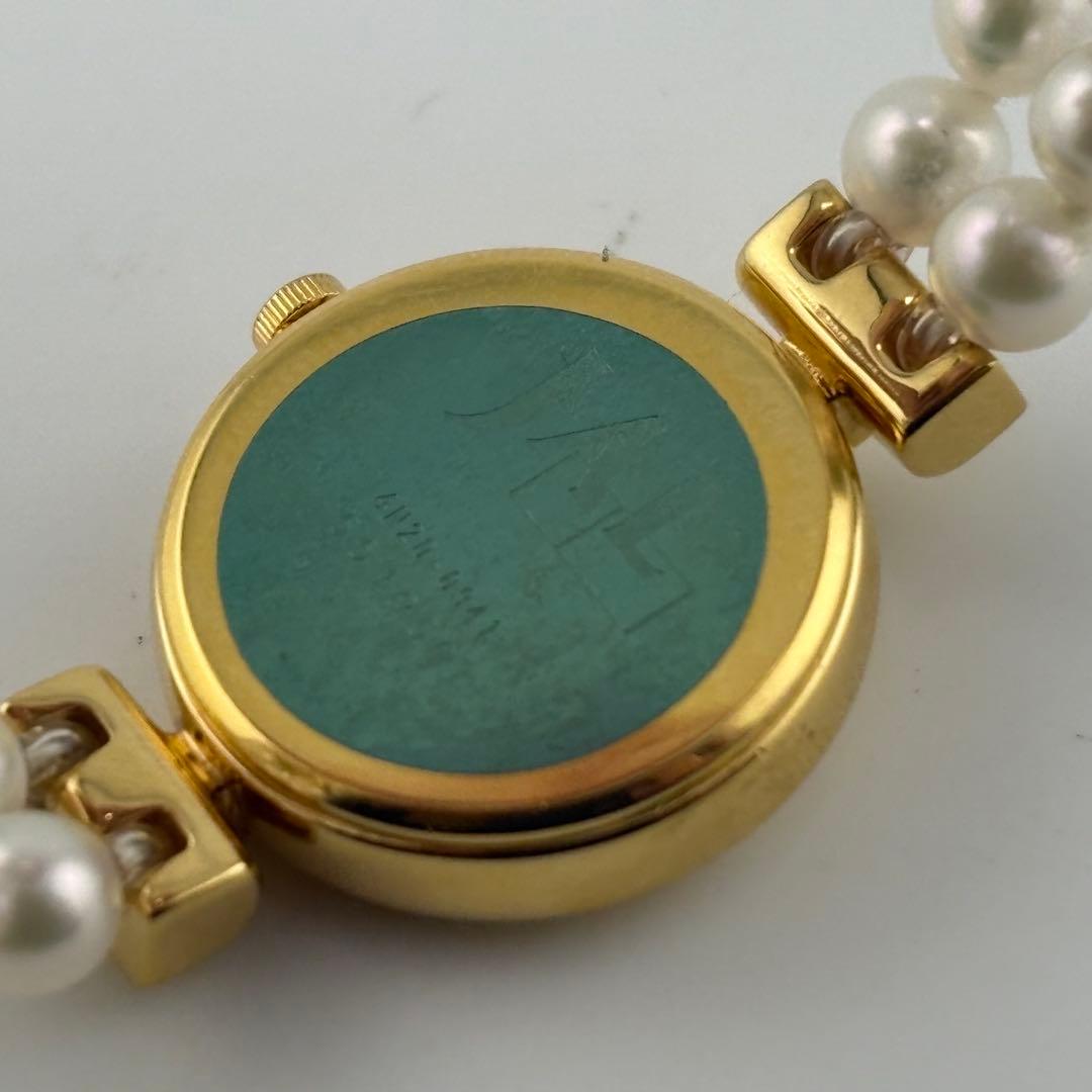 【デッドストック】ミキモト パール クォーツ 4N20-0941 極美品