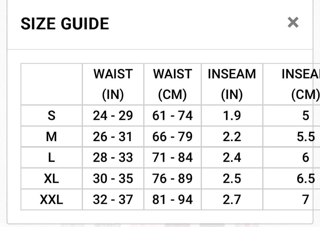 クロムハーツBOXER BRIEF - SHORTS S size