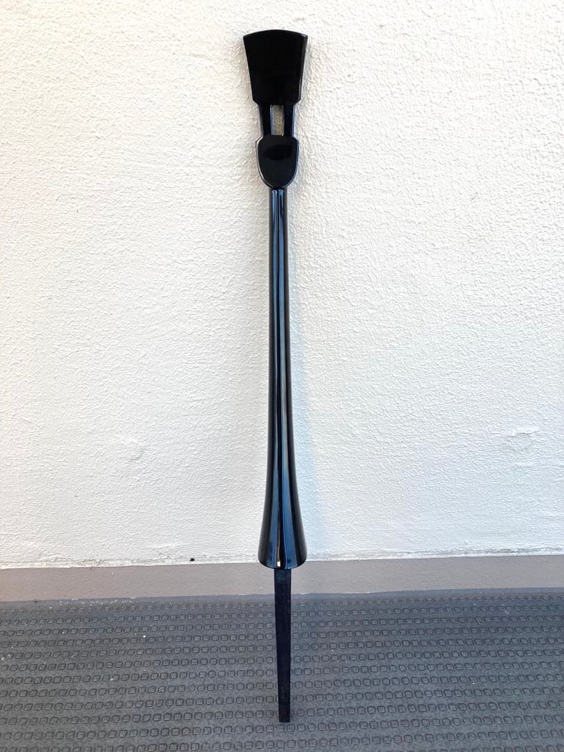 沖縄 三線 久場春殿型 棹のみ たぶん黒檀