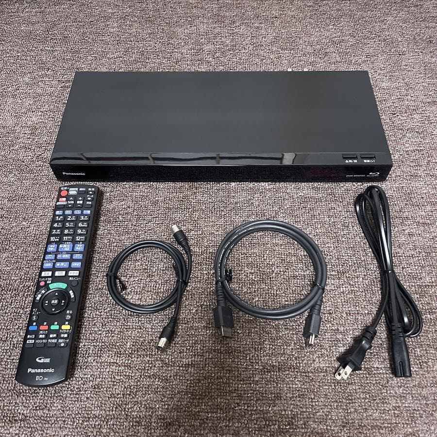 2番組同時録画■パナソニック ブルーレイレコーダー DMR-BRW560