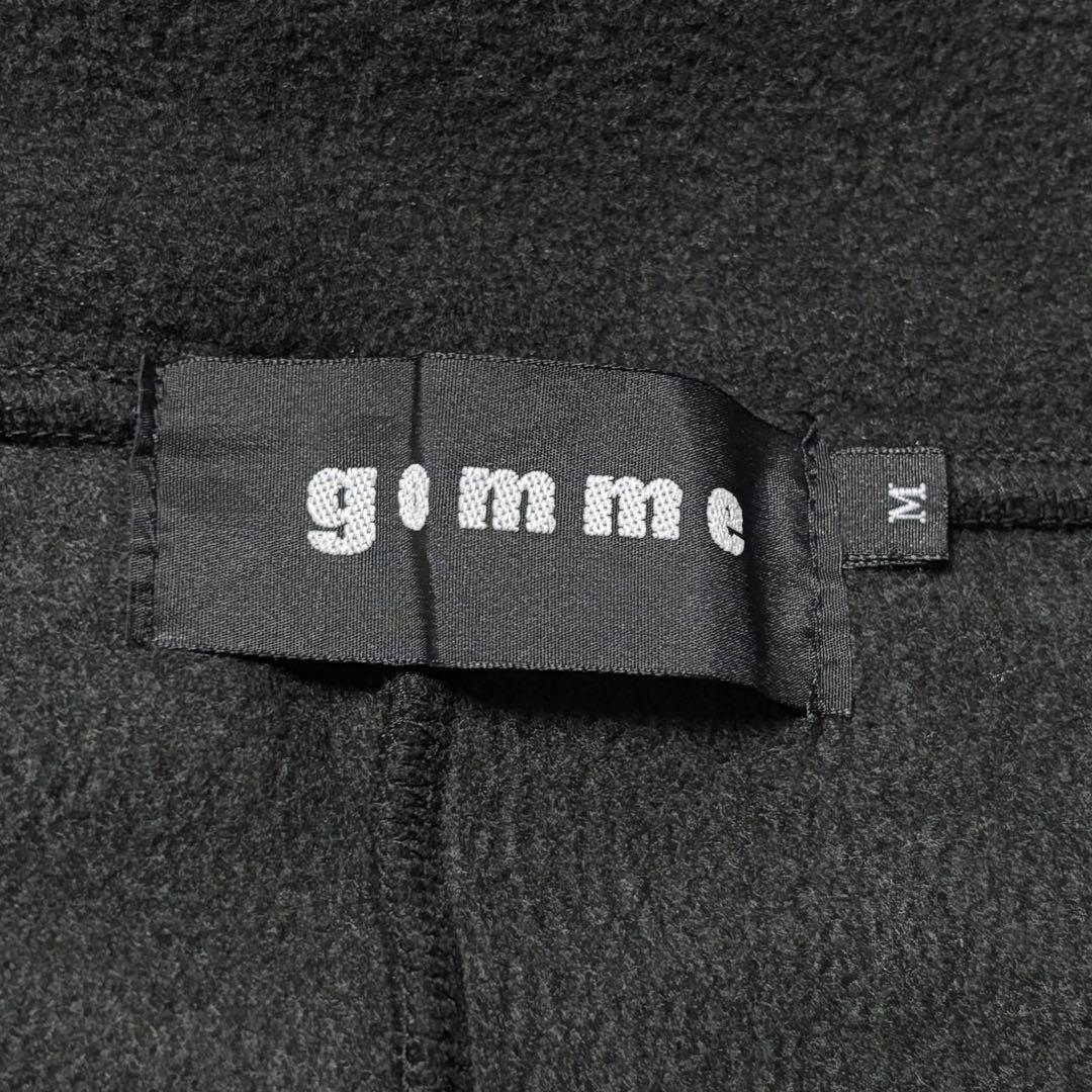 希少 gomme ミトンスリーブフリースジャケット 日本製
