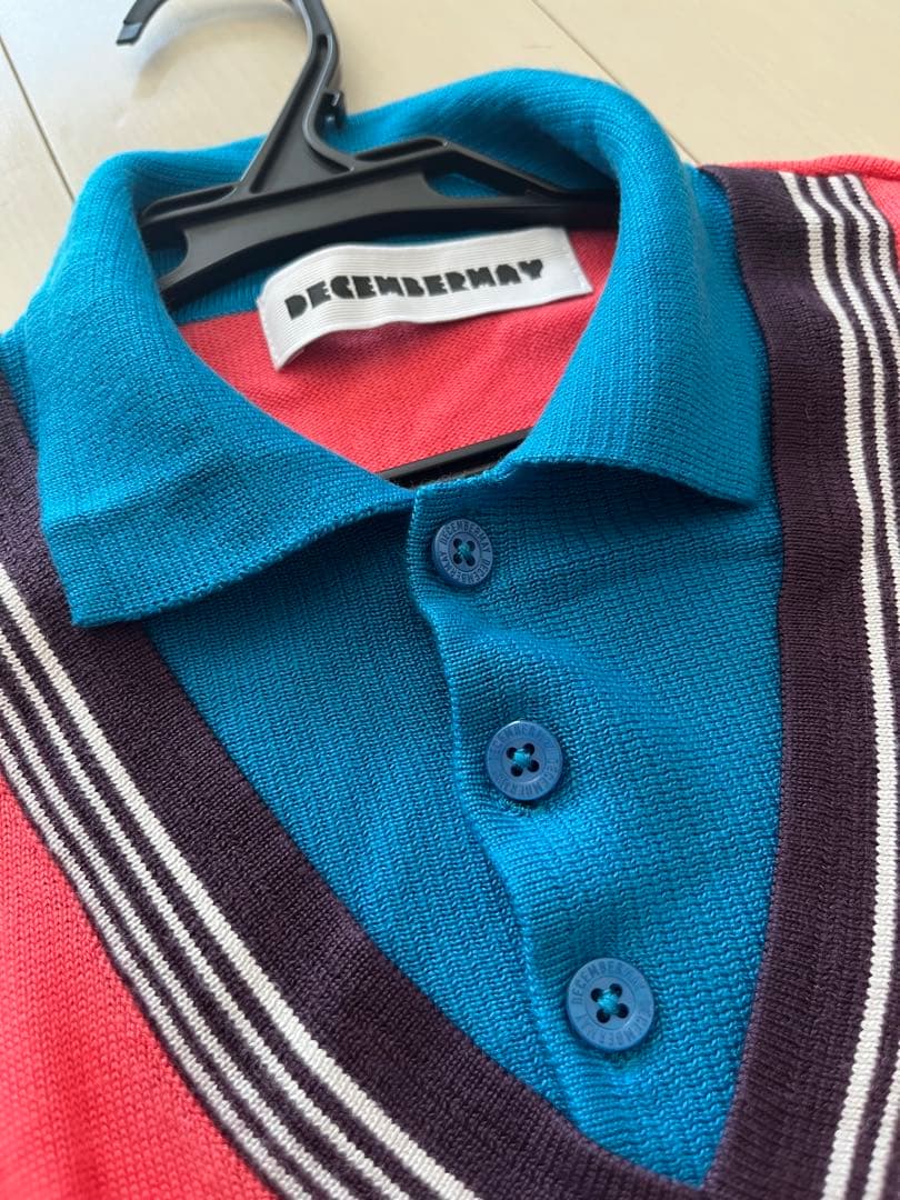 ディセンバーメイ　ゴルフウェア　メンズ　長袖シャツ　Lサイズ　トレーナー