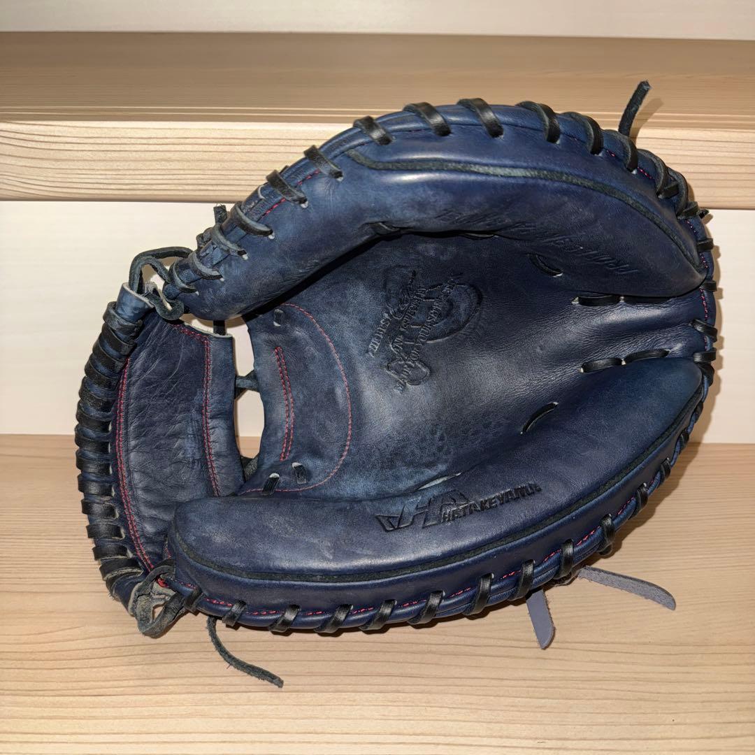 【ハタケヤマ】軟式キャッチャーミットM62型