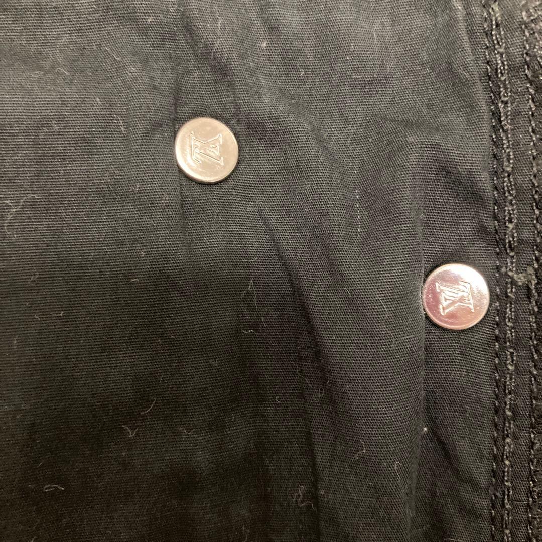 LOUIS VUITTON スリムフィット ブラックパンツ