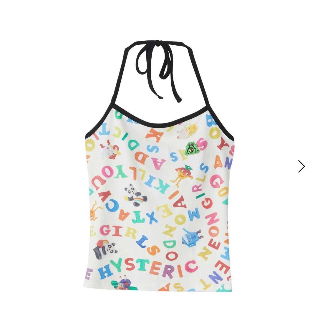 SNS ADDICTION柄 ホルターネック ヒステリックグラマー