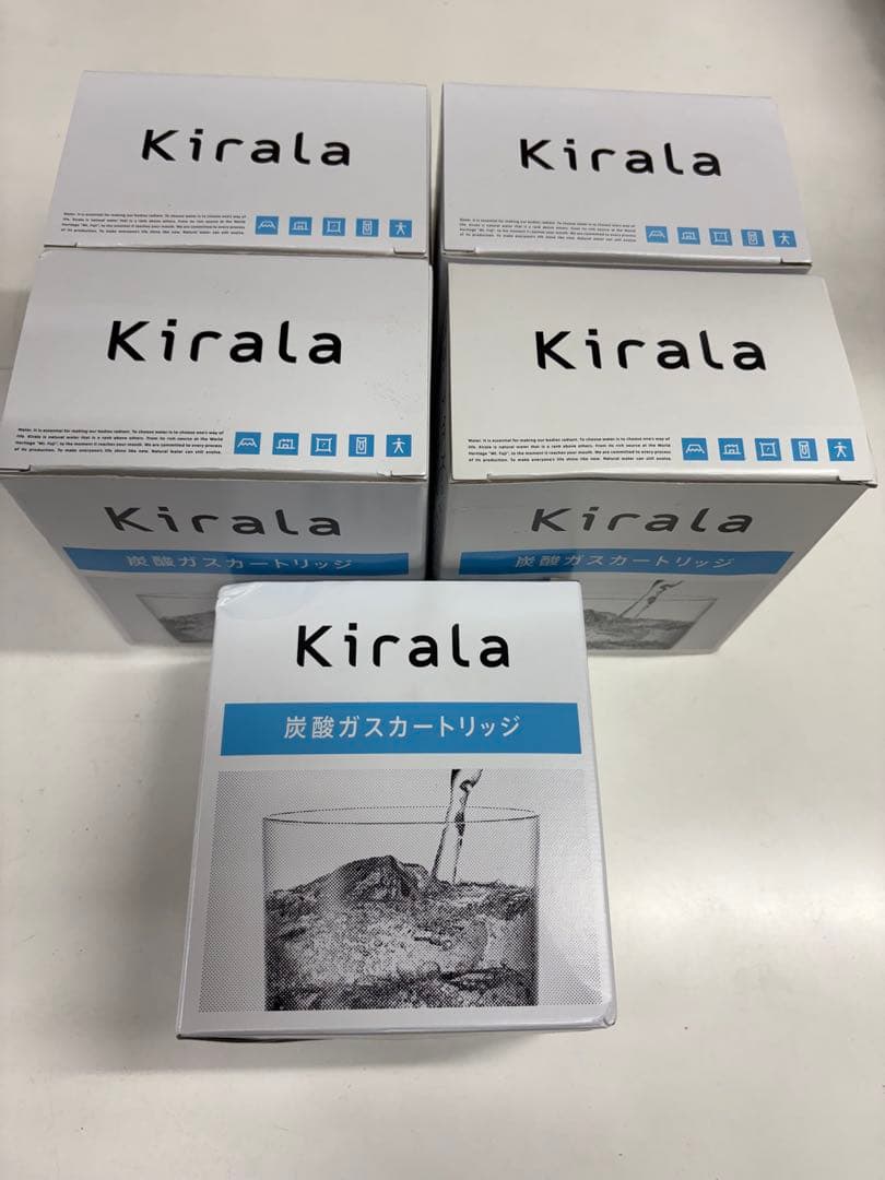 kirala キララ ウォーターサーバー専用炭酸水ガスカートリッジ30本