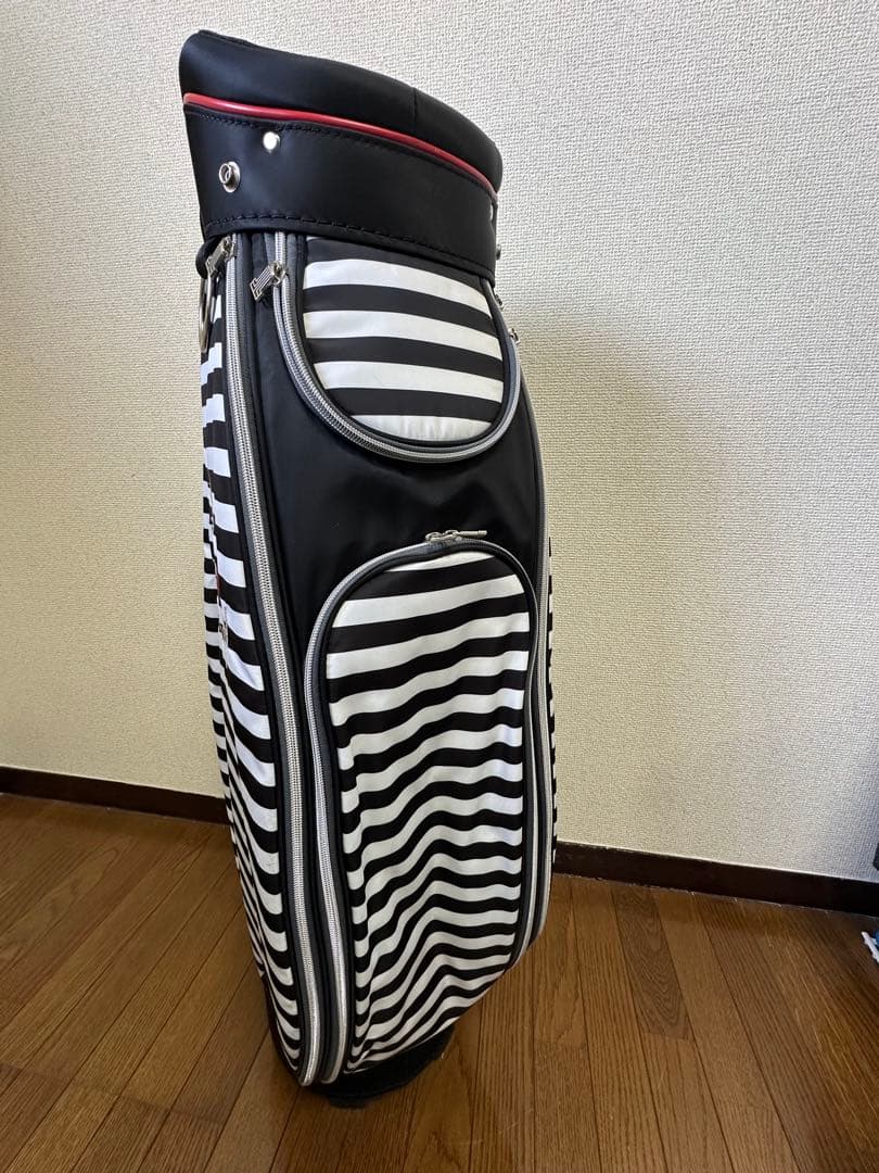 ランバンスポール LANVIN SPROT キャディバッグ ボーダー