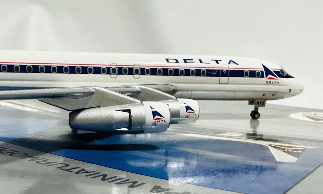 Herpa 1/200 ダグラス DC-8-51 デルタ航空 ダイキャストモデル