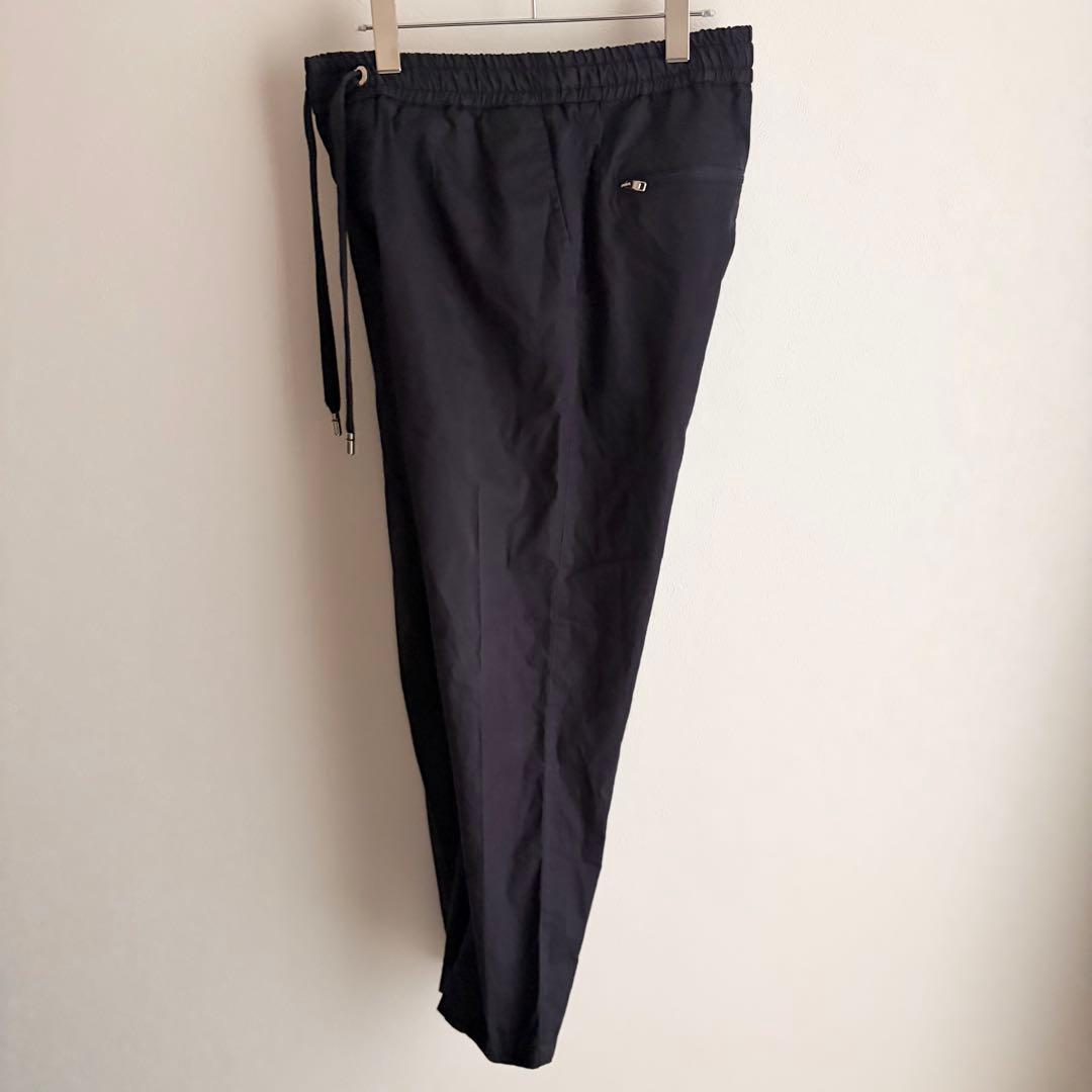 【希少】ドルチェアンドガッバーナ　イージーセットアップ　ネイビー　シルク混　46