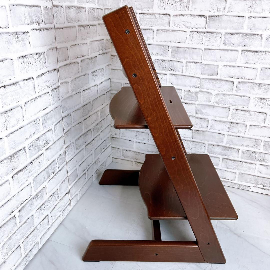 ベビーチェア　 子供椅子 キッズチェア 木製　ブラウン②